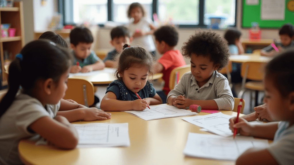 Kindergarten worksheets