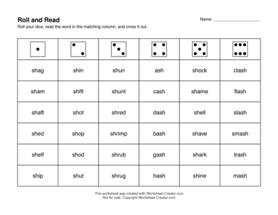Roll and Read sample