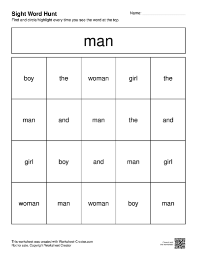 Your chosen template